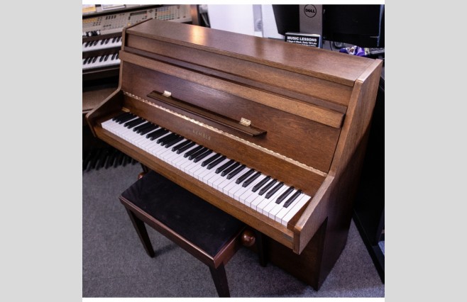 Used Kemble Mahogany Mini Compact Upright Piano - All Inclusive Premium Package (SN:216612) - Image 5